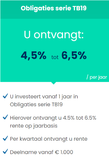 Obligaties serie TB19