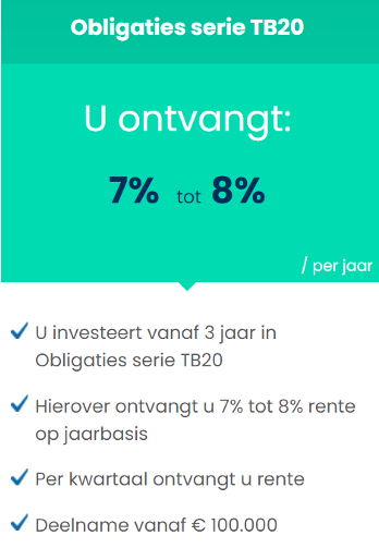 Obligaties serie TB20
