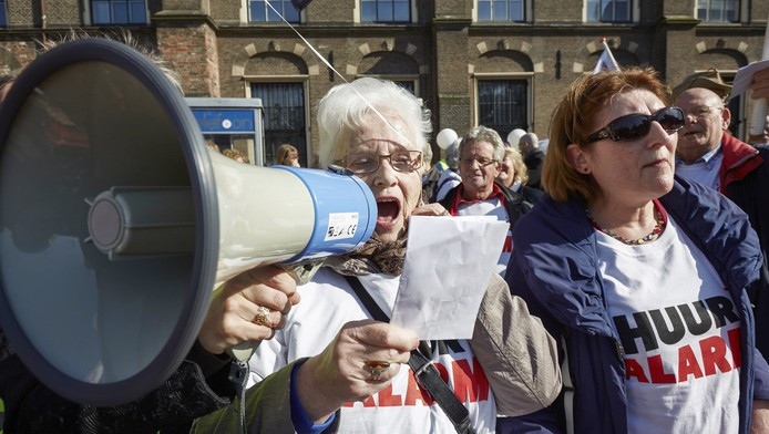 Protesteren woningmarkt